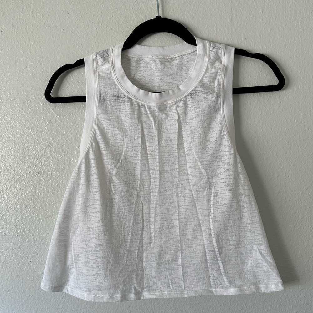 Lululemon Cropped Athletic Tank